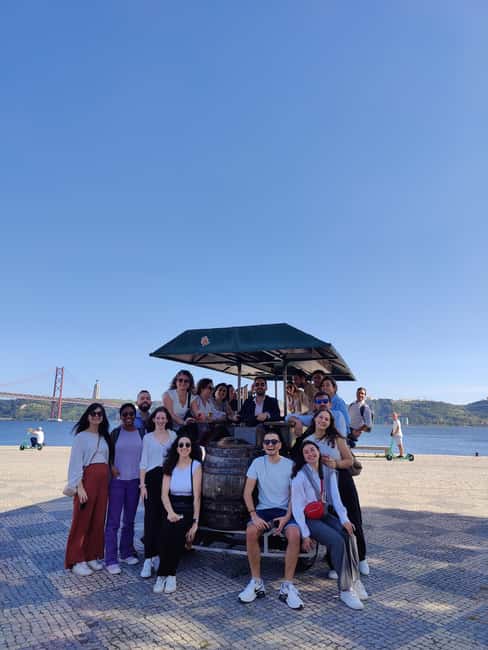 Lisbon: Beer Bike Tour with Sangria and Beer - Drinks, music, and the alcohol rules that keep it from getting messy
