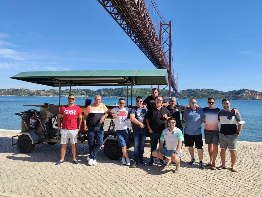Lisbon: Beer Bike Tour with Sangria and Beer - Price and what you should bring for rain or shine
