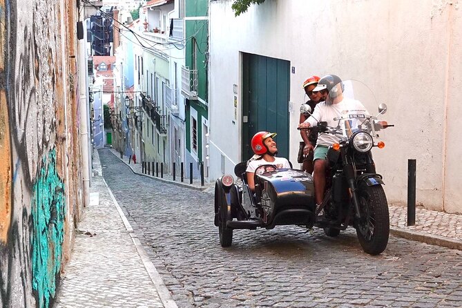 Lisbon: Belem Motorcycle Side-car Tour - Belém pastry and the Tower of Belém: iconic for a reason