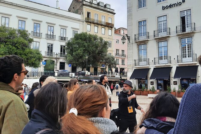 Lisbon City Center Tour - The Unmissable Lisbon - Rossio Square, a 1846 landmark, and the theatre-and-street vibe