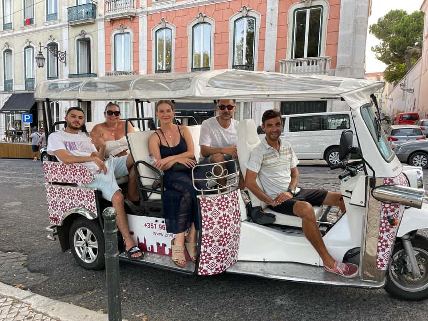 Lisbon: City Highlights Tour by Tuk Tuk - A One-Hour Lisbon Loop in a Tuk Tuk