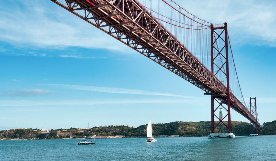 Lisbon: City Skyline Sailboat Cruise with Drink and Snacks - The Tagus River cruise that makes Lisbon feel bigger