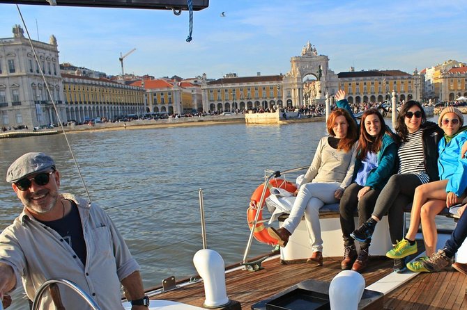 Lisbon: Daylight or Sunset on a Vintage Sailboat - Onboard vibe: vintage boat comfort plus a real sailing moment