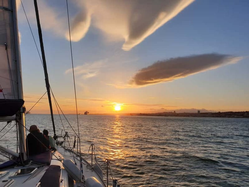 Lisbon: Daytime or Sunset Boat Cruise with History and Wine - Safety check first, then the sailboat rhythm takes over