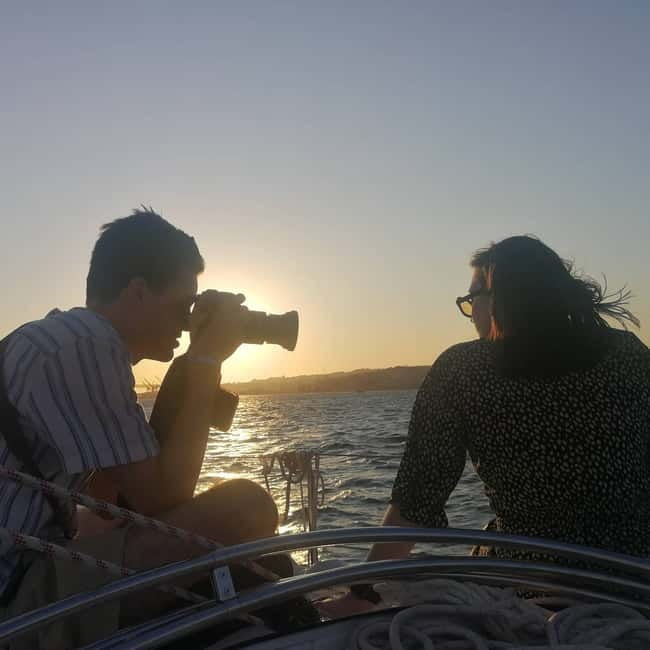 Lisbon: Daytime or Sunset Boat Cruise with History and Wine - Past the 25 de Abril Bridge, Lisbon’s two worlds connect