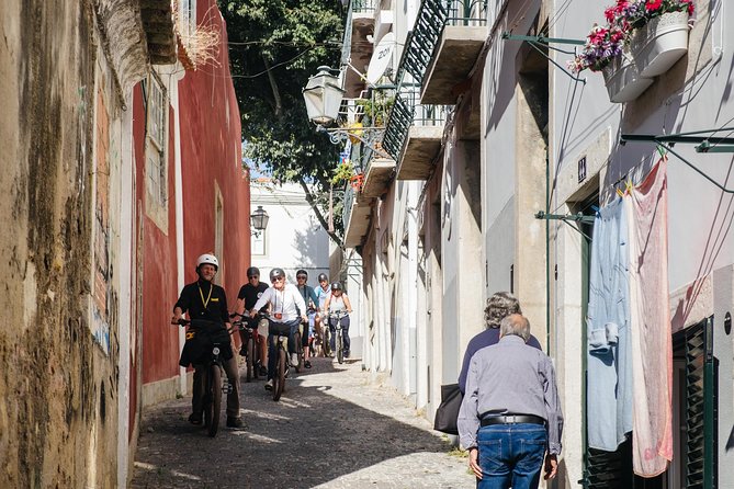 Lisbon E-Bike Tour Commerce Square, Mouraria and Alfama - St. George Castle and the castle-coast climb: views without the full grind