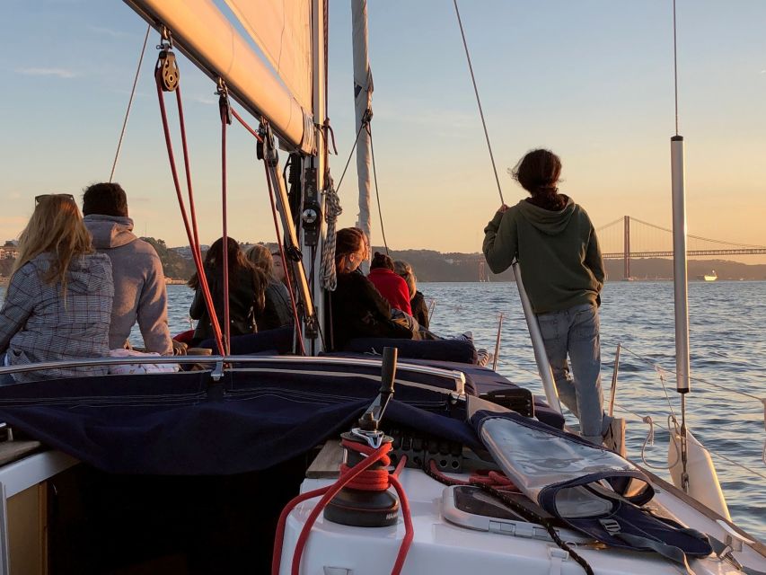 Lisbon: Enjoy a Sunset or Night Tagus River Sailboat Cruise - Joining the boat at Belém, then the quick safety and welcome start