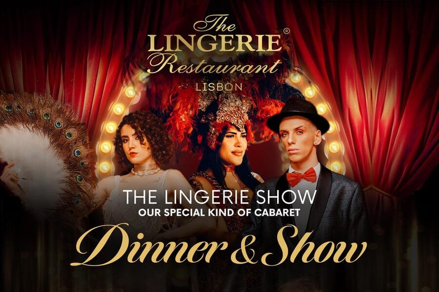 Lisbon: Erotic Cabaret Show and Dinner - Entering The Lingerie Restaurant With a Welcome Glass