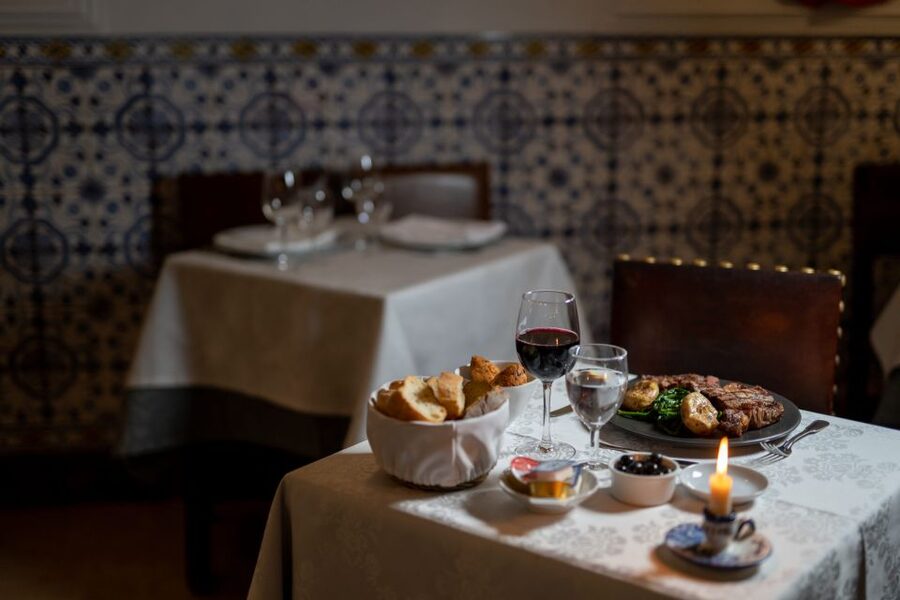 Lisbon: Fado Show and Portuguese Dinner - Starting at Praça Luis de Camões, then walking into Bairro Alto