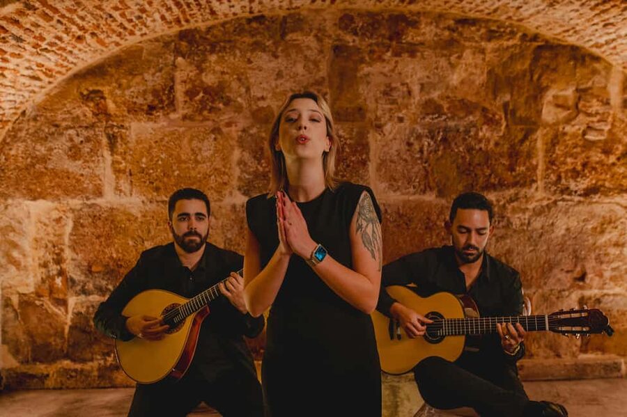 Lisbon: Fado Show with Wine in a Historic Venue - Finding the blue doors by Lisbon Sé Cathedral