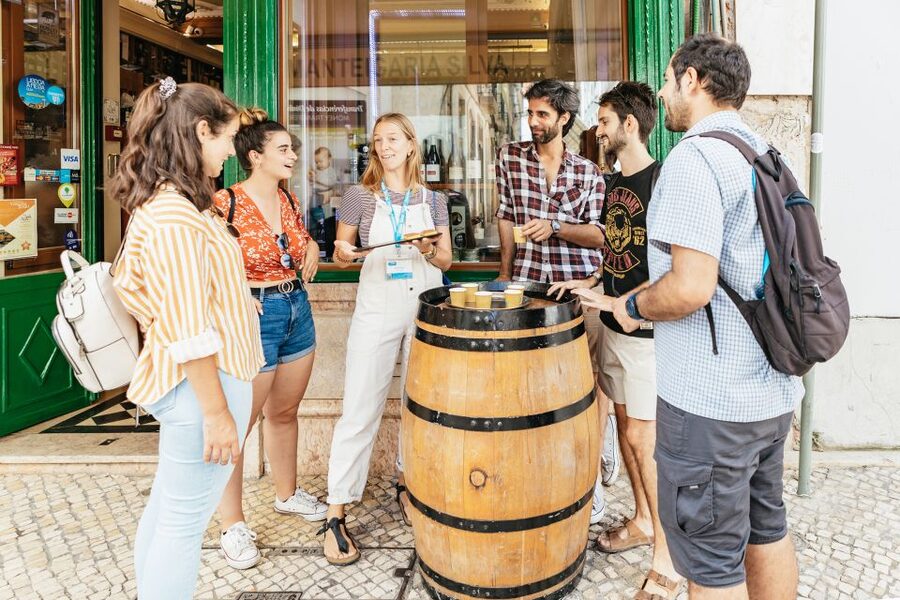 Lisbon: Food and Wine Small Group Walking Tour - The Vinho Verde and codfish cake opener that sets the tone