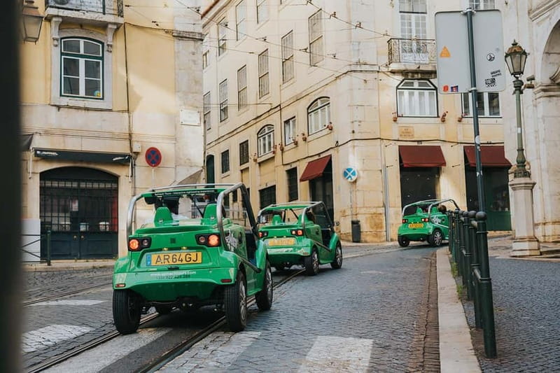 Lisbon: GPS-Guided Spinach Tour by Electric Car - Using the app and audio so you actually learn something