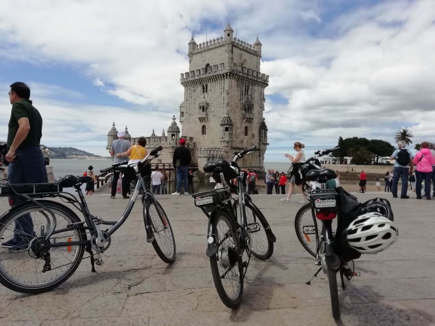Lisbon: Guided E-Bike Tour to Belém - The 25 de Abril Bridge Back Ride and the Christ the King View