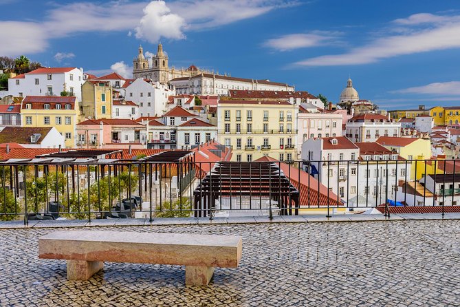 Lisbon Hills Red Tram by Tram 28 route - Chiado and Bairro Alto: viewpoints, cafes, and old-city energy