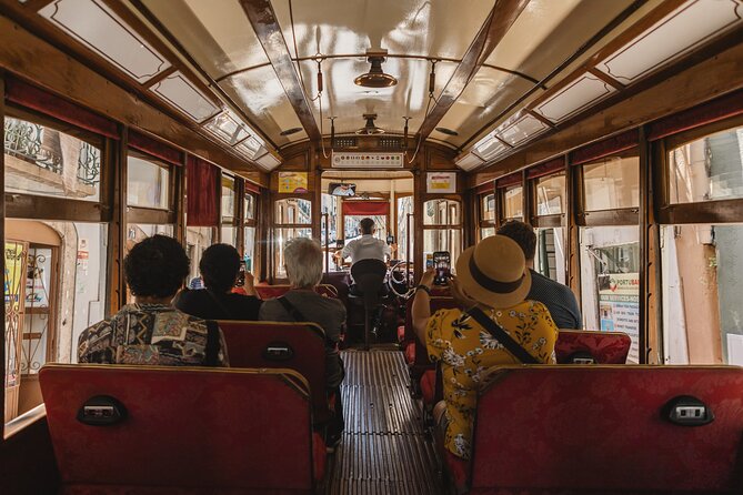 Lisbon Hills Red Tram by Tram 28 route - Alfama enters: Roman and Arab influences, plus Cathedral and St George’s
