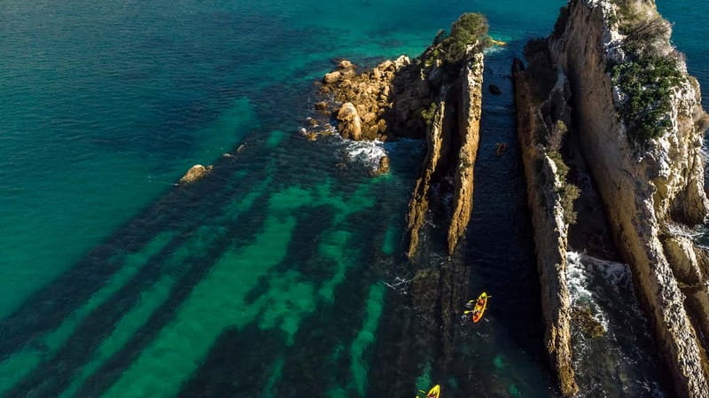 Lisbon: Kayak Tour Arrábida Natural Park, Setubal, Sesimbra - Comfort and safety: wetsuit, life jacket, and close support