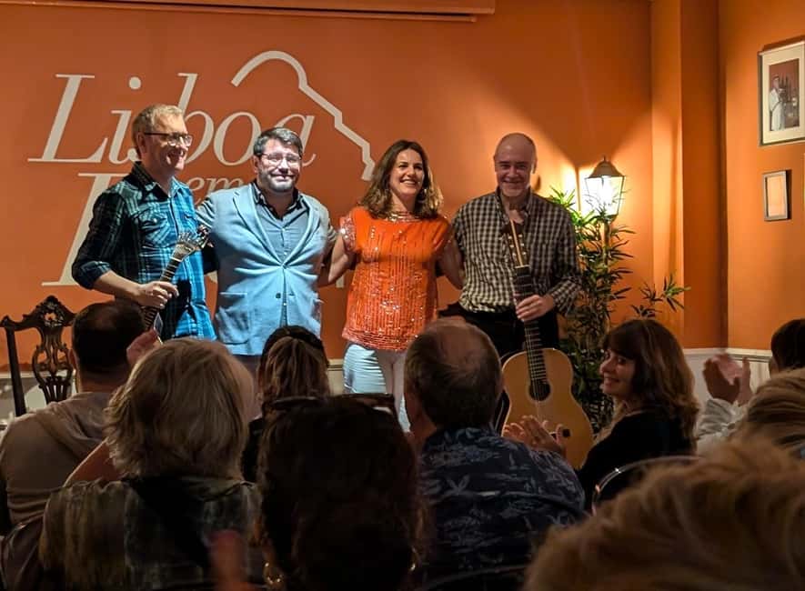 Lisbon: Live Fado Show with Port Wine in Historic Center - Audience participation, humor, and the small-room energy