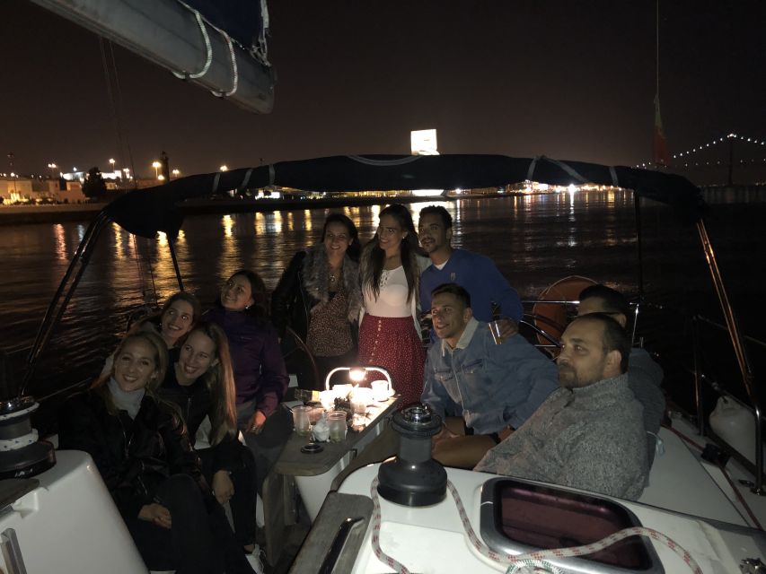 Lisbon: Luxury Sailboat Cruise at Night - Included Drinks and On-Board Comfort, What You Should Know