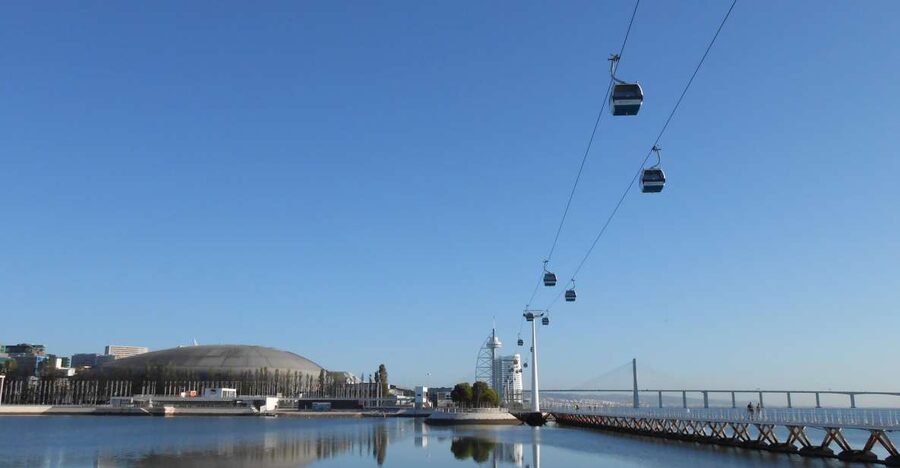 Lisbon: Nations Park Gondola Lift One-Way Cable Car - Pick Your Start: North Station vs South Station
