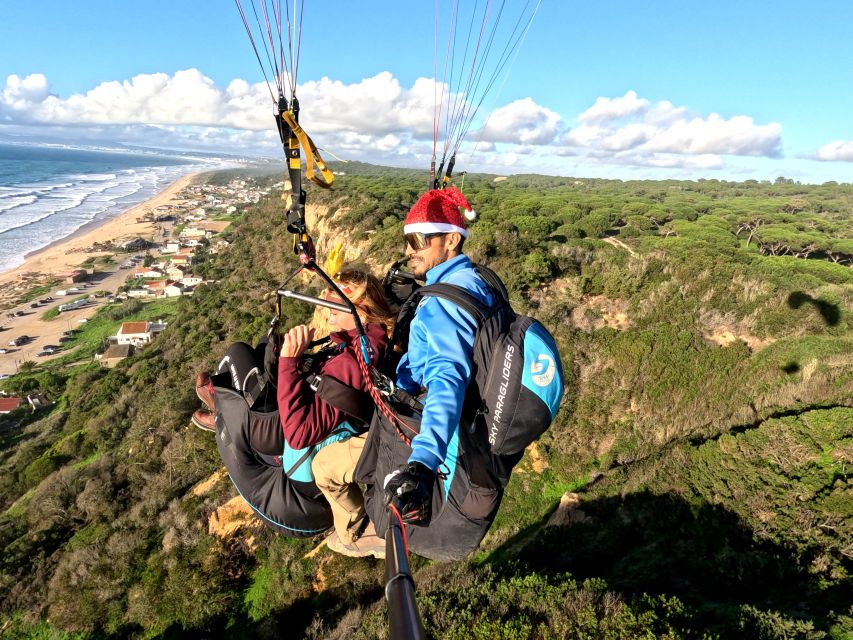 Lisbon: Paragliding Tandem Flight - Where you fly above Lisbon: coastlines and hills, picked for the day