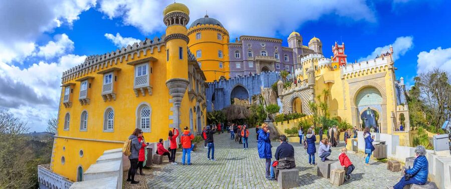 Lisbon: Pena Palace, Sintra, Regaleira, Roca, Cascais Tour - Sintra Old Town: Choose Your Focus, Then Wander the Lanes