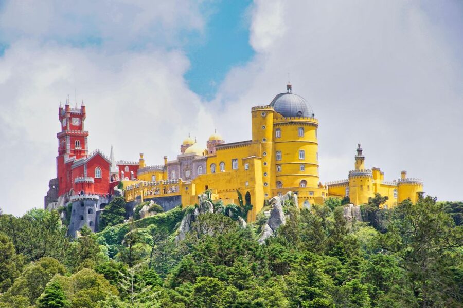 Lisbon: Pena, Regaleira & Atlantic Coast Tour with a Local - Pena Palace: Color, Viewpoints, Shopping Time, and a Guide Who Explains It