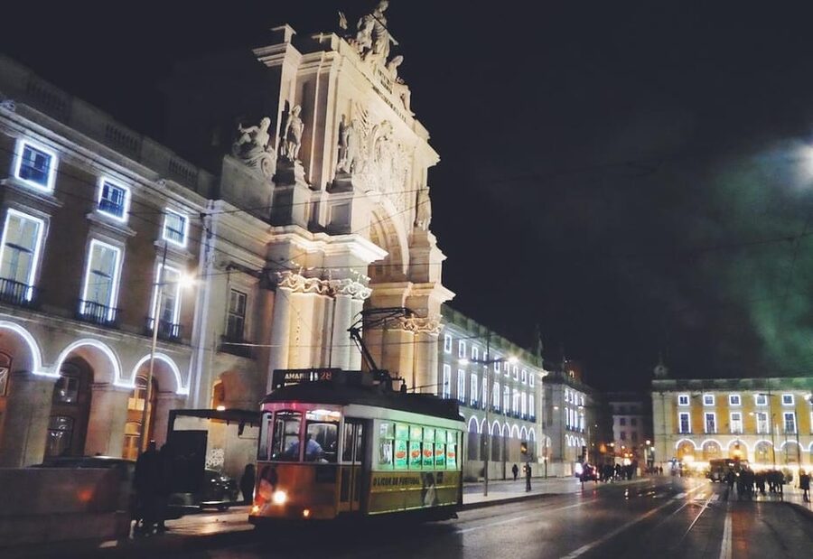 Lisbon: Private Christmas Lights Tour by Eco Tuk Tuk - Cais do Sodré to the waterfront vibe near Commerce Square