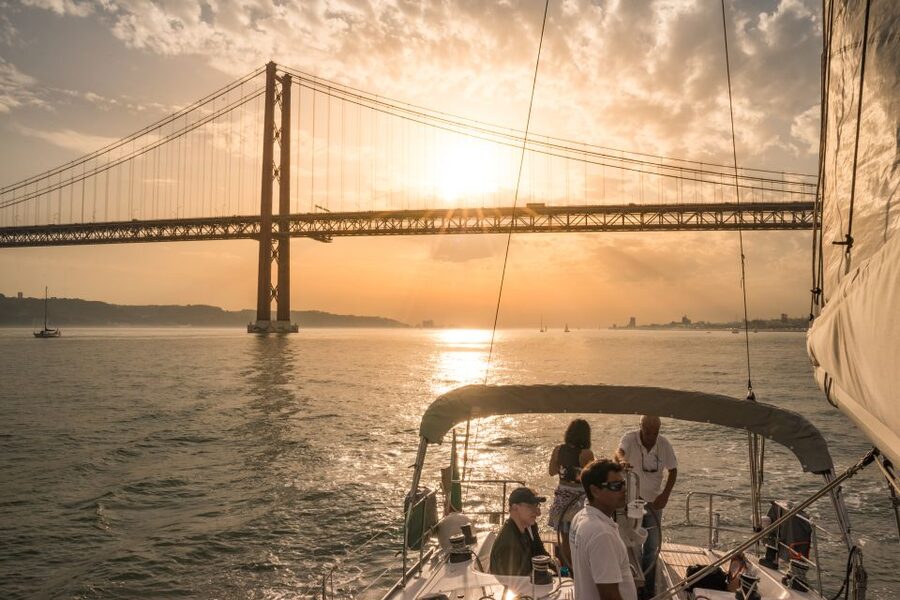 Lisbon: Private Sunset Cruise on the Tagus River with Drink - Praça do Comércio and the Basilica Dome: Lisbon’s Classic Viewpoint From Water