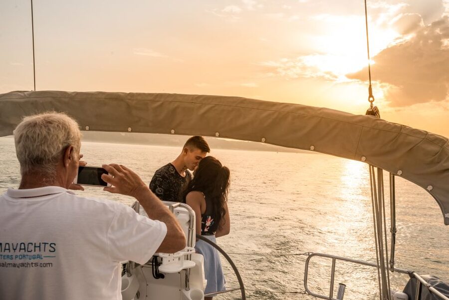 Lisbon: Private Sunset Cruise on the Tagus River with Drink - São Jorge and Mar da Palha: The Angles You Can’t Walk To