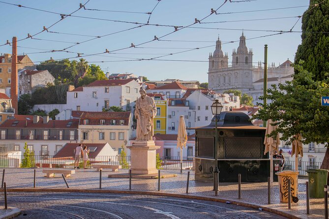 Lisbon Private TukTuk Tour with True Local Guide - Miradouro Santa Luzia: tiles, terrace, and easy first photos