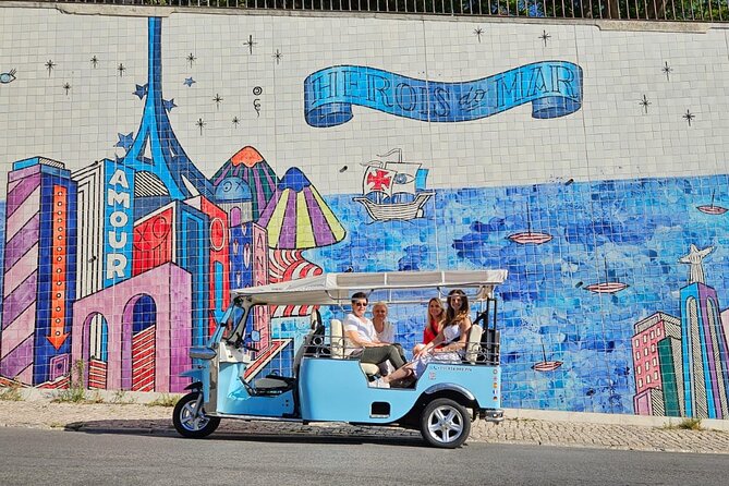 Lisbon Private TukTuk Tour with True Local Guide - São Vicente de Fora, the cathedral exterior, and Panteão Nacional from the route