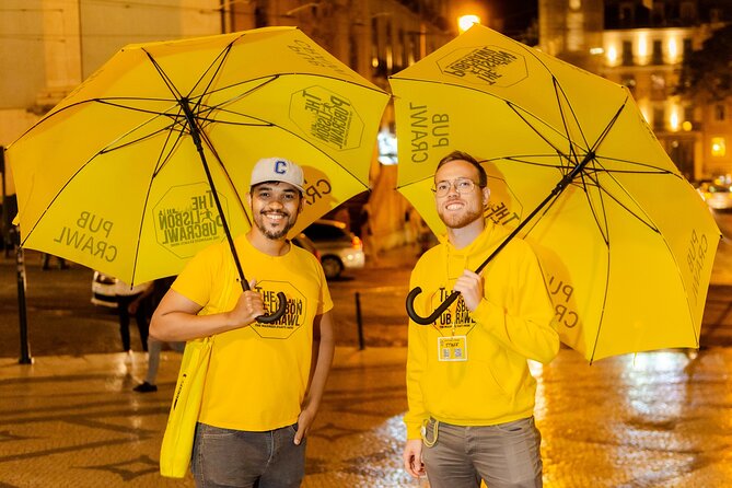 Lisbon: Pub Crawl with Open Bar, Shots & VIP Club Entry - Stop 1 at Praca Luis de Camoes: Night Setup in the Bairro Alto Zone