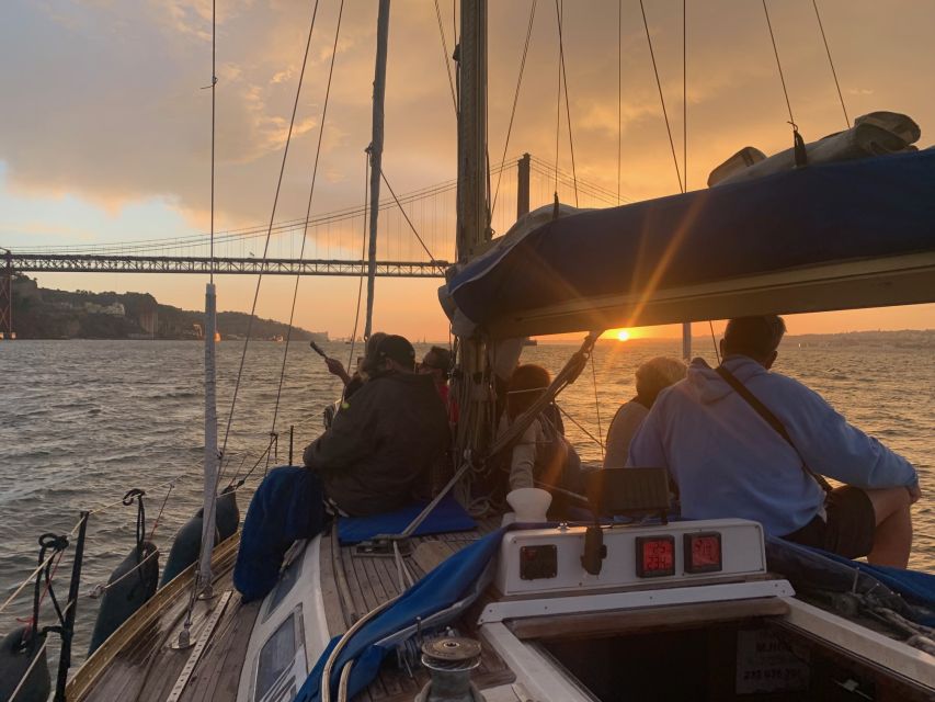 Lisbon: Sailboat Sunset Tour with a Drink - A Tagus sunset that feels like Lisbon, minus the crowds