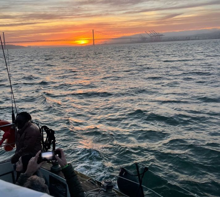 Lisbon: Sailboat Sunset Tour with a Drink - Christ the King and the Tagus bend: why this part feels special