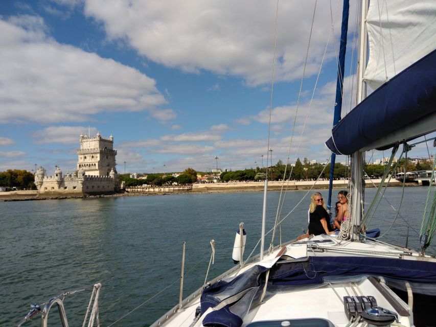 Lisbon: Sailing Tour with Wine and Snacks - Torre de Belém and the Discoveries monument area