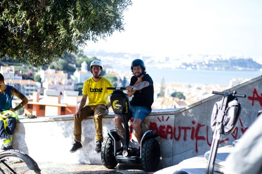 Lisbon: Segway Food Tour of Alfama and Old Town Lisbon - Santa Engracia and the Old-City Scale You Can Feel While Riding