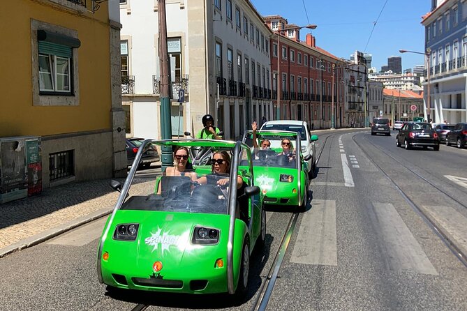 Lisbon Self-Drive Sightseeing Tour in an Electric Car - Park of Nations, Sao Luis Theater, and Botanic Garden for contrast