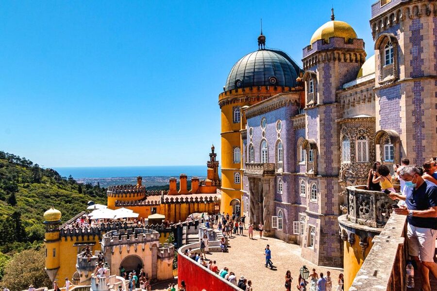Lisbon: Sintra, Pena Palace, Cabo Roca Coast & Cascais Tour - From the Atlantic Cliffs to Guincho Beach
