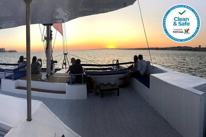 Lisbon Sunset Catamaran Cruise on the Tagus River - From Belem Tower to the Christ statue: your Tagus route in order