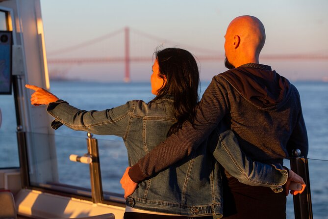 Lisbon Sunset cruise with Welcome Drink and Snack included - A One-Trip Shortcut to Lisbon’s Best Water Views