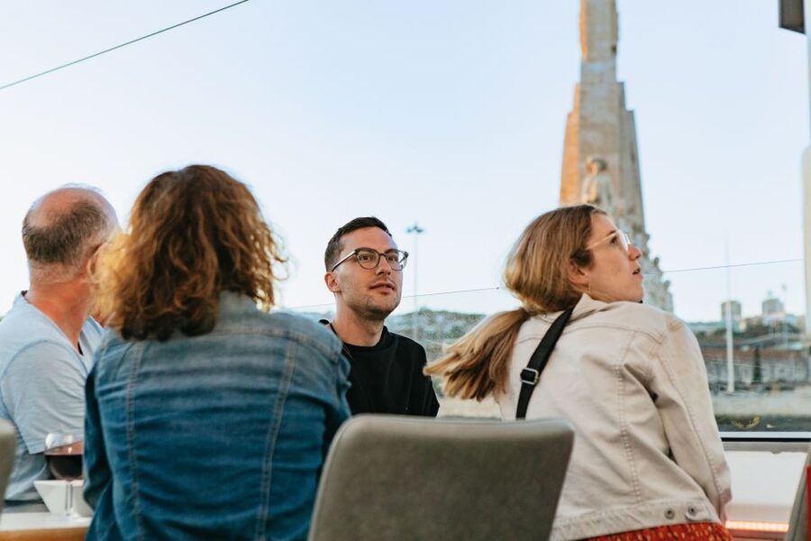 Lisbon: Sunset Cruise with Welcome Drink and Snacks - MAAT and the modern Lisbon edge