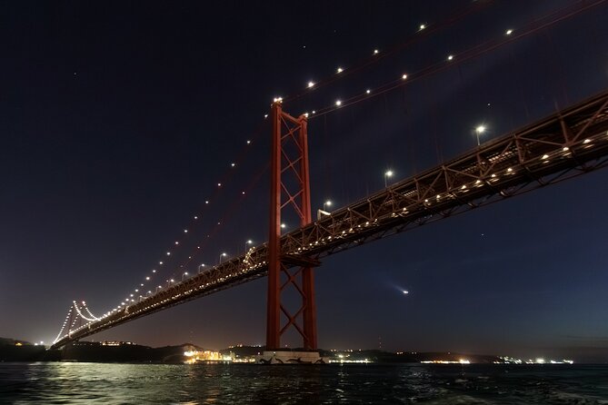 Lisbon – Sunset DJ & Porto Tonic Premium Boat Experience - Food Included: Pastel de Nata, Bread, Peanuts, and the One Caution on Pizza