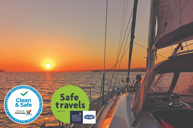 Lisbon Sunset Sailing Tour on Luxury Sailing Yacht with 2 Drinks - Sunset weather can be a plot twist, so bring layers