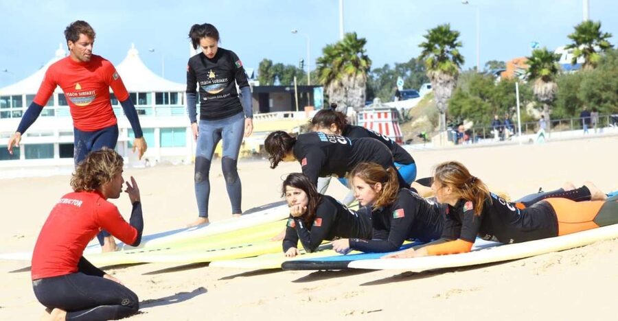 Lisbon: Surf Lesson - First Steps in the Right Spot: Carcavelos Basics That Click Fast