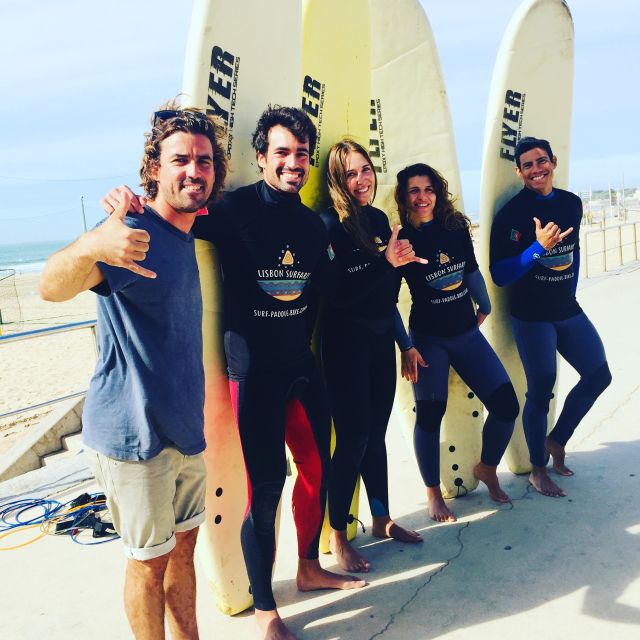 Lisbon: Surf Lesson - Included Value: Equipment, Insurance, and Transport When You Need It