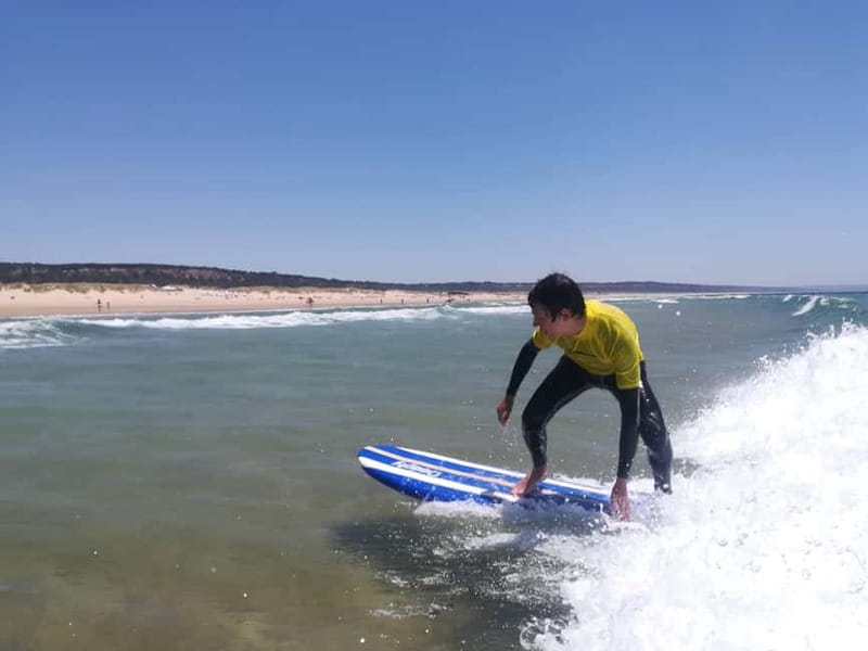 Lisbon: Surfing Lesson on Costa de Caparica Beach - SurfChamp Surf School Prep: Wetsuits, Basics on Sand, and Safety Briefing