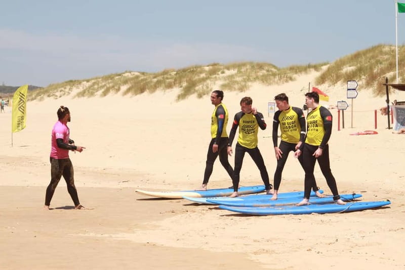 Lisbon: The Surf Instructor - surf lessons with transfer - Key highlights you will feel right away