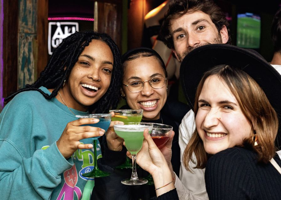 Lisbon: Tipsy Tour Fun Bar Crawl with a Local Guide - Bairro Alto after dark: why this 2-hour guided walk works