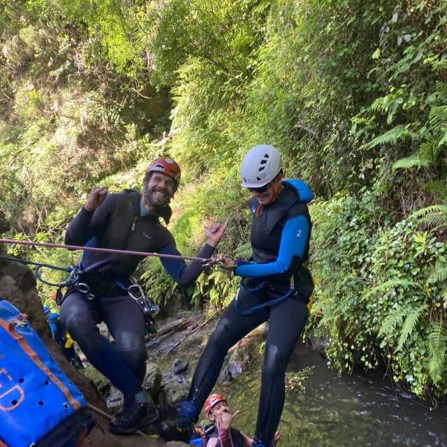 Madeira Canyoning Beginners – Easy & Fun Waterfall Adventure - Your 4 Hours in the Canyon: Abseils, Jumps, and Natural Water Slides