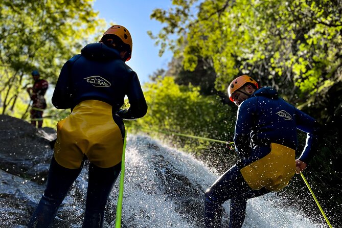 Madeira Canyoning Intermediate - Rappels, Slides, and Jump Heights: What Your Body Will Do